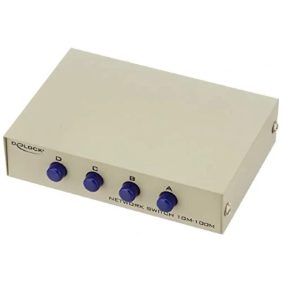 Afbeelding van Fast ethernet netwerkswitch Delock