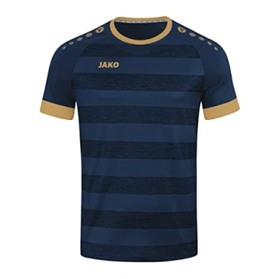 Afbeelding van JAKO Shirt Celtic Melange KM Navy/goud