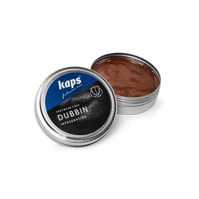 Afbeelding van Kaps Dubbin Hoogwaardige schoenwas, voeding en waterdicht, voor leer, Dubbin, 3 kleuren (bruin, 50 ml)