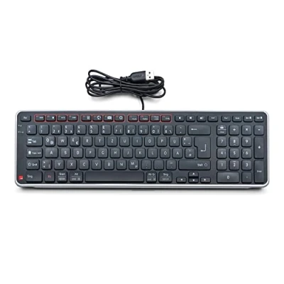 Afbeelding van Contour Balance Keyboard DE bedraad retail (NL, Bedraad), Toetsenbord, Zwart