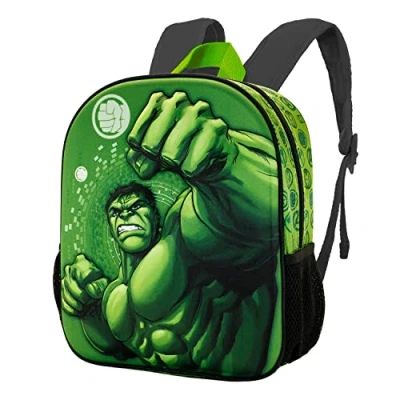 Afbeelding van KARACTERMANIA Hulk Fist rugzak, 3D, klein, Groen, 3D Rugzak Petit
