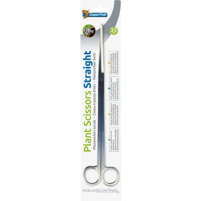 Afbeelding van Superfish Rvs Plantenschaar Recht Aquarium Toebehoren 25 cm