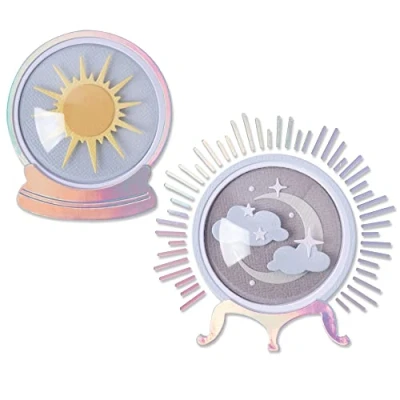 Afbeelding van Sizzix Thinlits Die Set Crystal Ball 10PK 665316 Olivia Rose (03 21)