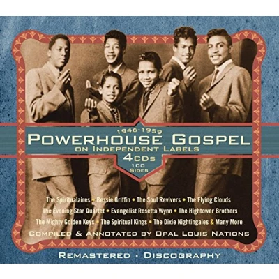 Afbeelding van Various Artists Powerhouse Gospel On Independant La (4 CD)