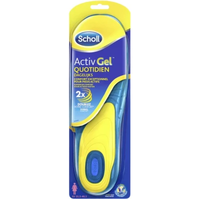 Afbeelding van Scholl GelActiv Inlegzolen Iedere Dag Vrouw 1 paar