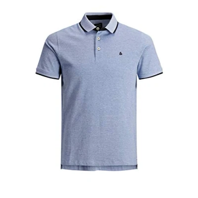 Afbeelding van Jack &amp; Jones Jjepaulos Ss Poloshirt voor heren, Lichtblauw