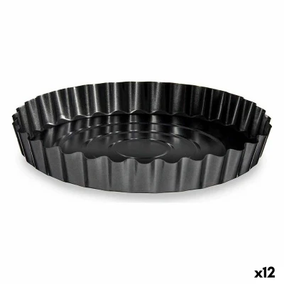 Afbeelding van Oven Mould Ø 28 cm Metaal Donker grijs Koolstofstaal (12 Stuks)