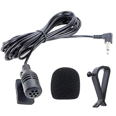 Afbeelding van NewTH 2,5 mm microfoon voor Pioneer AVH autoradio auto navigatie dvd bluetooth radio stereo centrale met 3 m kabel, plug and play