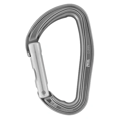 Afbeelding van Petzl Djinn Snapper met Keylock System recht grijs