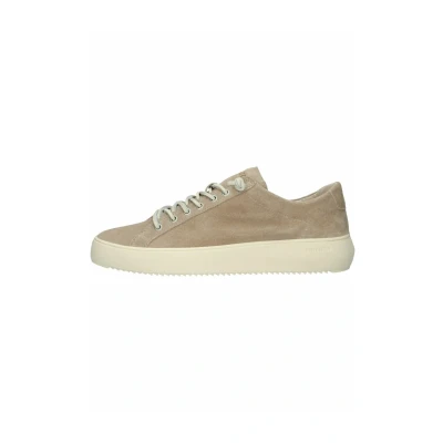 Afbeelding van Blackstone Morgan LOW Sneakers laag, Heren, Maat: 45, Lemon pepper Veloursleer