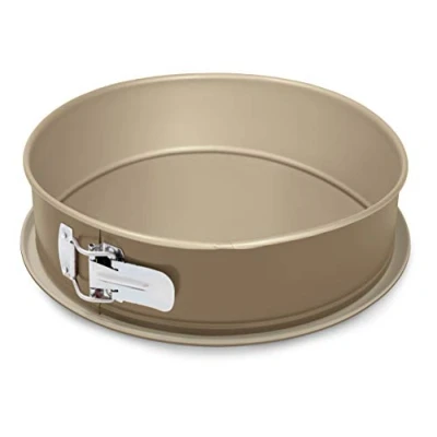 Afbeelding van Guardini Gold Elegance Springvorm Cakeblik Taartvorm Cakevorm 26 cm Staal Goud
