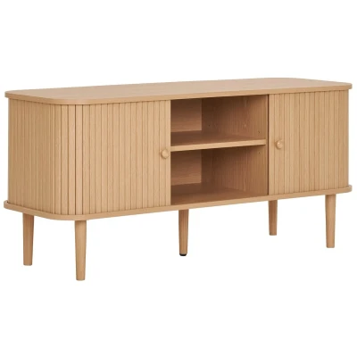 Afbeelding van House Nordic Nikko Natural TV Meubel met 2 Deuren