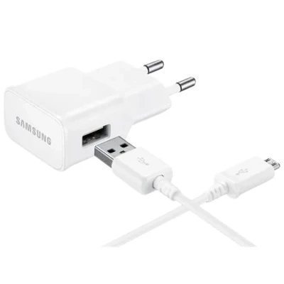 Afbeelding van Samsung USB Snellader + Micro kabel EP TA20 White