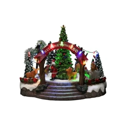 Afbeelding van Kersttafereel dierentuin LED Konstsmide