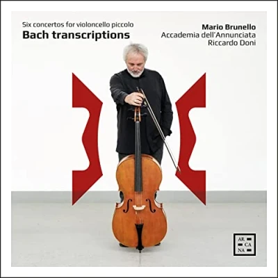 Afbeelding van Mario Brunello, Accademia Dell&#039;Annunciata, Riccardo Doni Bach Transcriptions: Six Concertos For Violoncello Piccolo (CD)