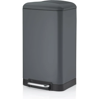 Afbeelding van Kela Davino Pedaalemmer Silent Close 30 L Donkergrijs
