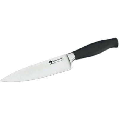 Afbeelding van Metaltex Comfort Chefmes 30 Cm Zwart/Rvs