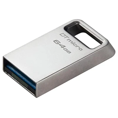 Afbeelding van Kingston DataTraveler® Micro USB stick 64 GB Zilver DTMC3G2/64GB 3.2 Gen 1