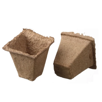 Afbeelding van Nature Turfpot 6x6 cm Kweekbenodigdheden 16 stuks