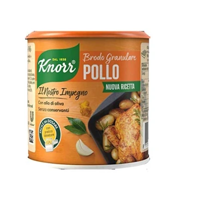 Afbeelding van Knorr Brodo Kippenbouillon, granulaat, 150 g, glutenvrij, lactosevrij, 100% Italiaans, 3 stuks