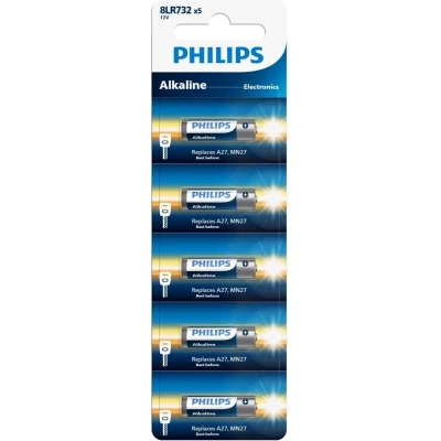 Afbeelding van Philips A27 MN27 8LR732 12V alkaline batterij 5 stuks