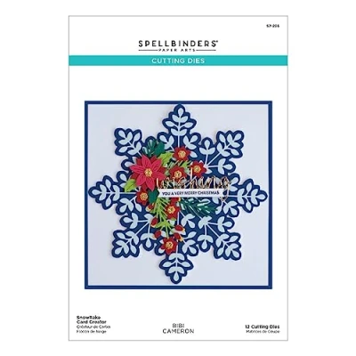 Afbeelding van Spellbinders Snowflake Card Creator Etched Dies (S7 236)