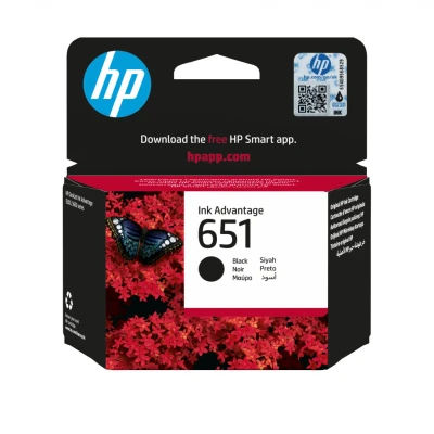 Afbeelding van HP 651 Origineel Zwart