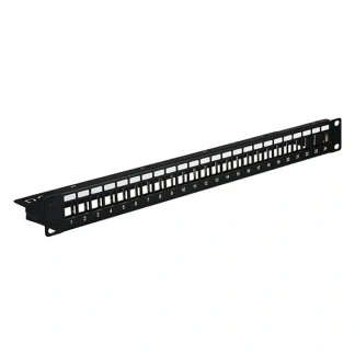 Afbeelding van Keystone behuizing 19 inch (24 poorts, 1U)