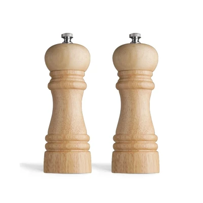Afbeelding van Amefa Classic Peper en Zoutmolenset 15 cm Hout