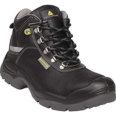 Afbeelding van Delta Plus SAUL2ES3NO39 Hoge schoenen van gepigmenteerd volnerfleer, zwart.