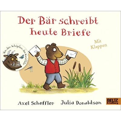 Afbeelding van Der Bar schreibt heute Briefe: Pappbilderbuch mit Klappen