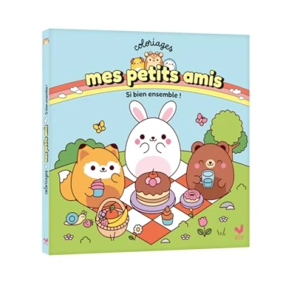 Afbeelding van COLORIAGES MES PETITS AMIS SI BIEN ENSEMBLE !