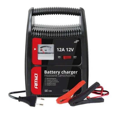 Afbeelding van AMiO SBC 12A 02089 Batterijlader met starthulp, draagbaar 0.5 12