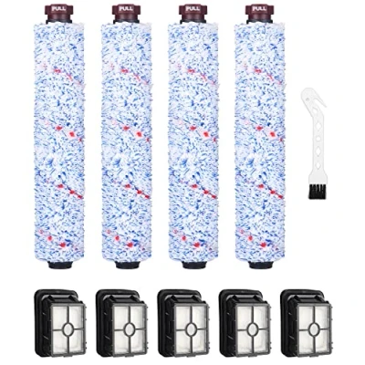 Afbeelding van Accessoires voor Bissell Crosswave 3 in 1,4 borstelrol en 5 filters 1, harde vloeren filter Crosswave, reserveonderdelen/kits