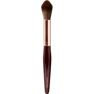 Afbeelding van Charlotte Tilbury Powder &amp; Sculpt Brush Contour Kwast Bordeauxrood