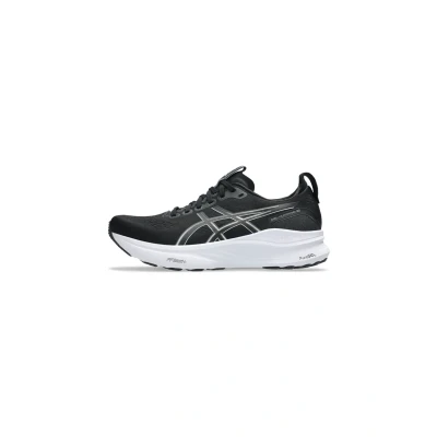 Afbeelding van Asics Hardloopschoenen voor op de weg, Heren, Maat: 41.5, Black white Kunststof