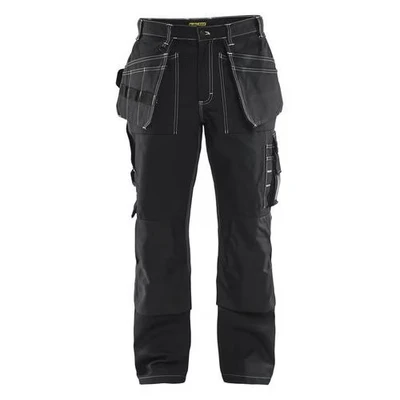 Image de Pantalon Artisan 1530 Noir Coutures visibles Blaklader