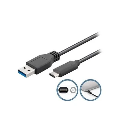 Image de goobay Câble USB 24 pin C (M) pour type A 3.1 3 m noir