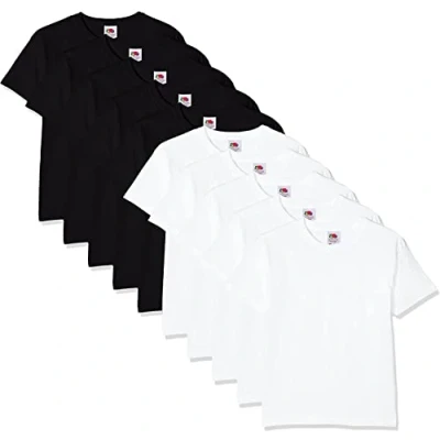 Afbeelding van Fruit of the Loom 10 stuks kinder T shirt voor jongens, stuks.