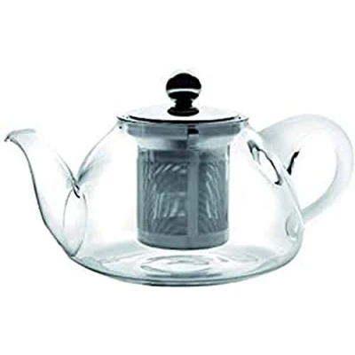 Afbeelding van IBILI Stove 621708 Theepot met filter, helder glas, 800 ml, 21 x 13 11 cm
