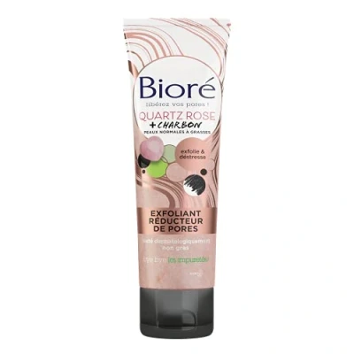 Afbeelding van Biore Porieverkleiner, rozenkwarts + houtskool, 110 ml