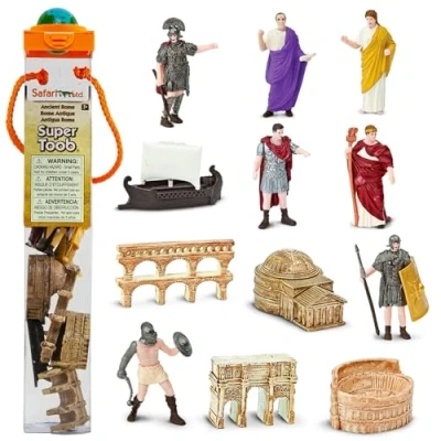 Afbeelding van Safari Ltd Toob Super Rome Antiek miniaturen (meerkleurig), 660304, Small