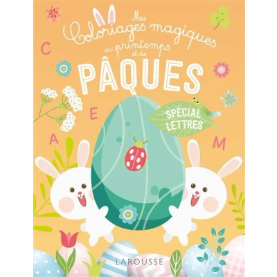 Image de Mes coloriages magiques du printemps et de Pâques Lettres