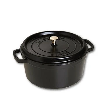 Afbeelding van Staub Ronde stoof / braadpan 28cm zwart 1102825