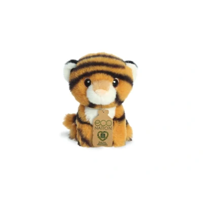 Afbeelding van Eco Nation Pluchen Knuffel Mini Tijger 13 cm