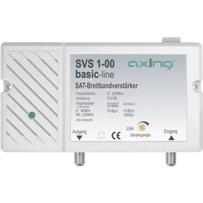 Image de Axing svs 1 00 amplificateur de ligne satellite 25 db, 47 2200 mhz