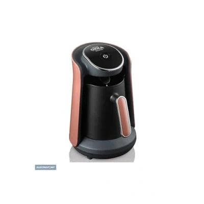 Afbeelding van Arzum Okka Minio OK004 Turks koffiezetapparaat met overloopbeveiligingssysteem, 1 4 kopjes (300 ml), 480 W (bekroond design) (roze)