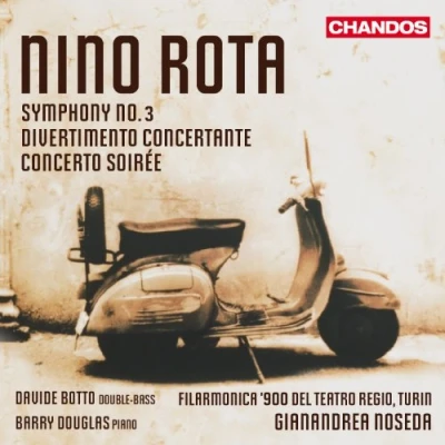 Afbeelding van Filarmonica 900 del Teatro Regio di Torino, Gianandrea Noseda Rota: Concerto soiree/ Divertimento concertante/Symphony No. 3 (CD)