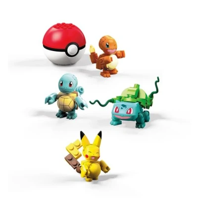 Image de Jeu de construction Mega Bloks Pokémon 4 amis Kanto