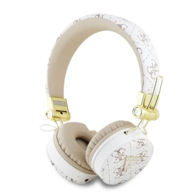 Afbeelding van Guess Bluetooth ENC GUBH70E4PTMH 4G Driehoek Ronde Vorm, Koptelefoon, Wit